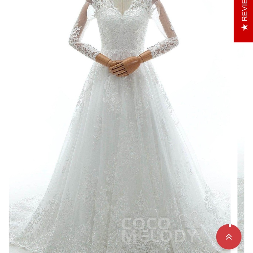 Black Lace Wedding Gown